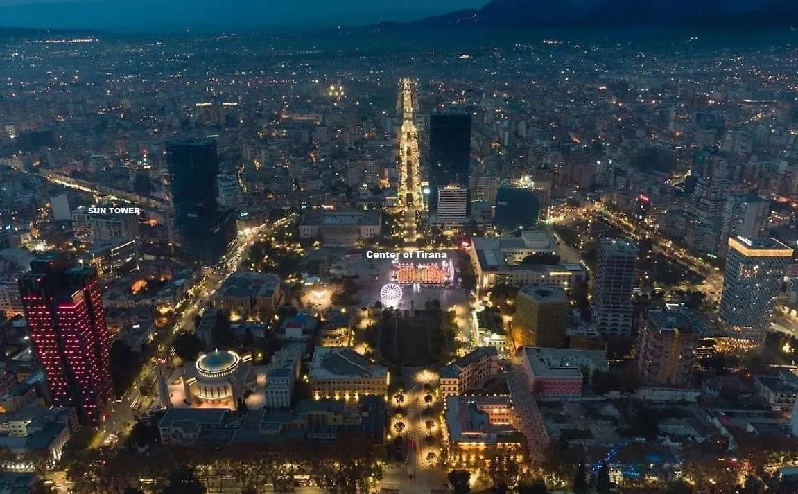 Sun Tower-Center Of Tirana Apartment